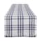 DII® 72" French Blue Farm To Table Check Table Runner